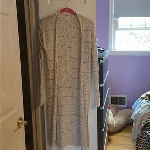 Mossimo Knitted Long Cardigan